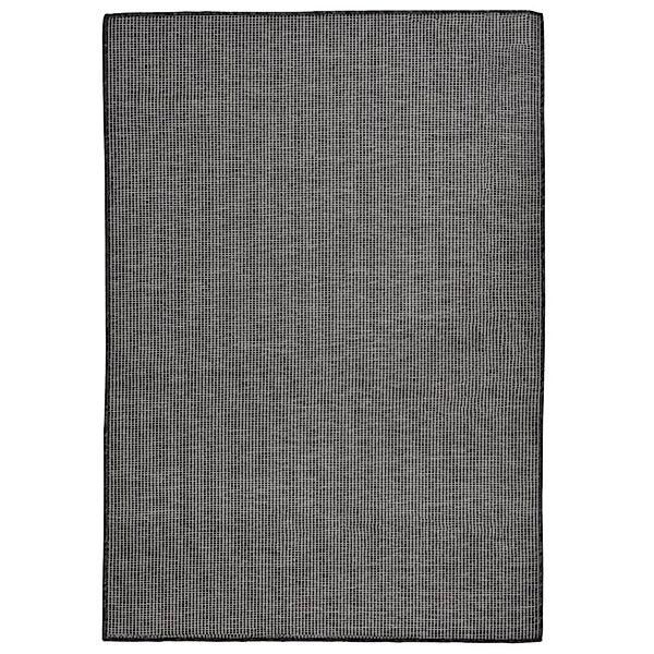 vidaXL Outdoorteppich Flachgewebe 160x230 Cm Grau 1123946 günstig online kaufen