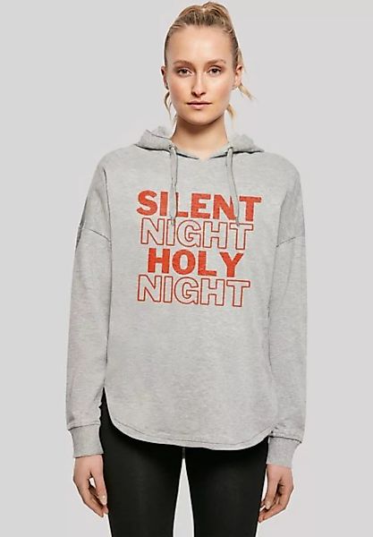 F4NT4STIC Hoodie Silent Night Holy Night Weihnachten Print günstig online kaufen