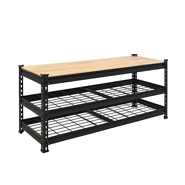 TRUTZHOLM Schuhregal Schuhablage 3 Ebenen Metall Regal Schuhe günstig online kaufen