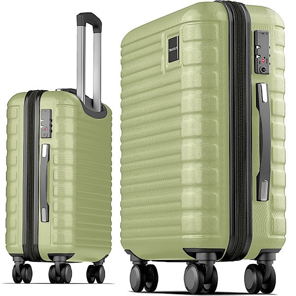 Travely Handgepäck-Trolley Polycarbonat Koffer - Reisekoffer, günstig online kaufen