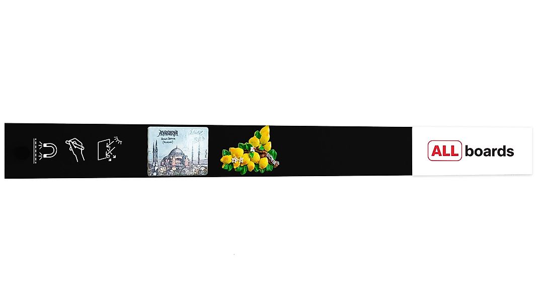 ALLboards Magnettafel Rahmenloses SLIMboard – Kreideoberfläche günstig online kaufen