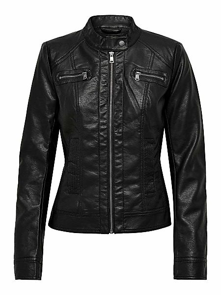 ONLY Lederjacke Lederjacke für Damen (1-St) günstig online kaufen