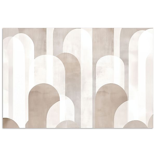 MuchoWow Poster Abstrakte Bögen - Modern günstig online kaufen