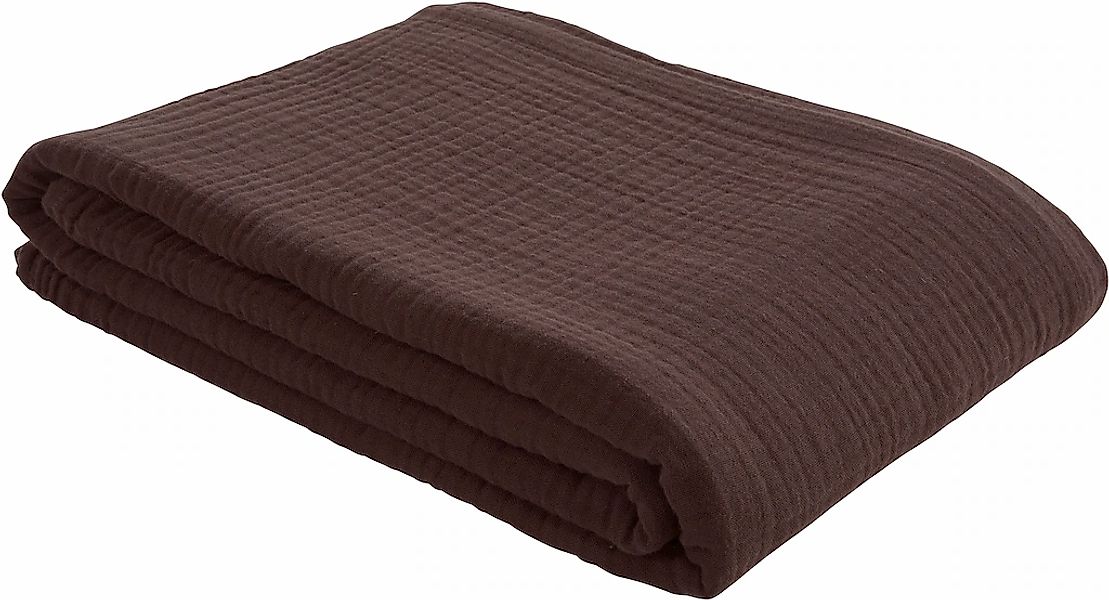 LeGer Home by Lena Gercke Wohndecke "HEVIN" Tagesdecke im Baumwoll-Crinkle- günstig online kaufen