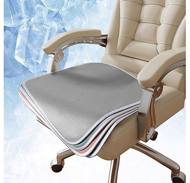 Coonoor Stuhlkissen Sommer rutschfeste Eis-Seide Stuhlkissen 40X40CM, für B günstig online kaufen