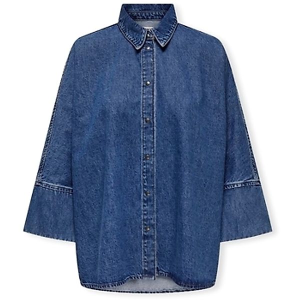 Only  Blusen Noos Grace Shirt - Medium Blue Denim günstig online kaufen