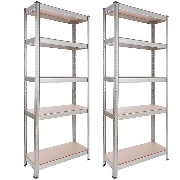 Arebos Schwerlastregal 180x75x30 cm, 350 kg günstig online kaufen