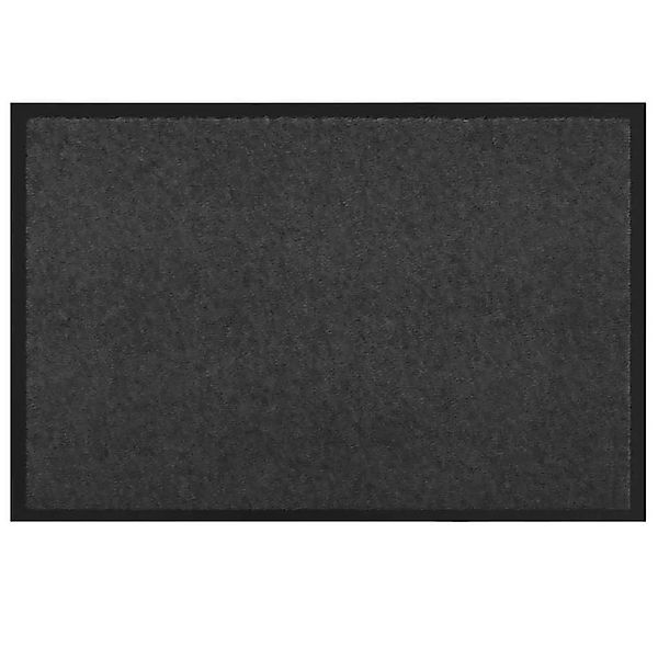 vidaXL Fußmatte Anthrazit 60 x 40 x 1,2 cm Teddystoff 42013434 günstig online kaufen