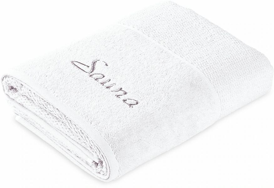 Möve for frottana Saunatuch "Pearl" mit Perloptik, 80x200 cm günstig online kaufen