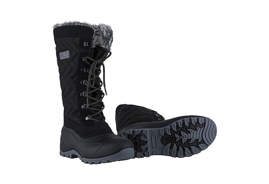 CMP Nietos Urban Style (Kunstpelzfutter, wasserdichter Überschuh) schwarz W günstig online kaufen