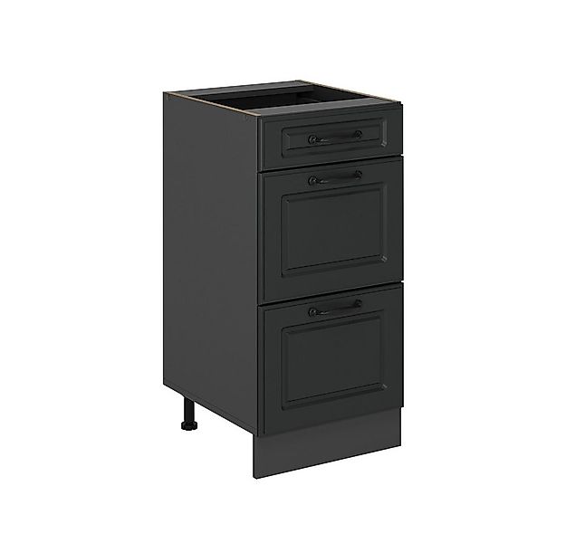 Vicco Unterschrank R-Line, Anthrazit Landhaus/Anthrazit, 40 cm mit Schublad günstig online kaufen