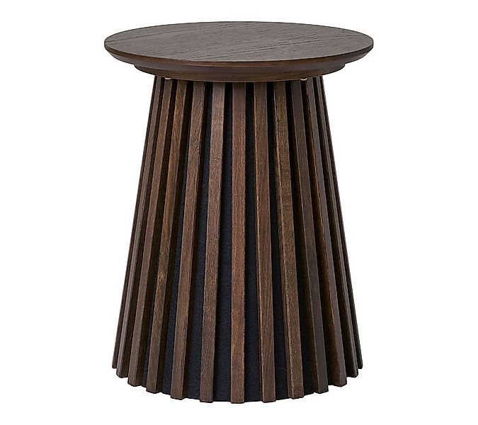 ebuy24 Couchtisch Osaka Eckbeistelltisch Ø40cm Eichenfurnier. günstig online kaufen