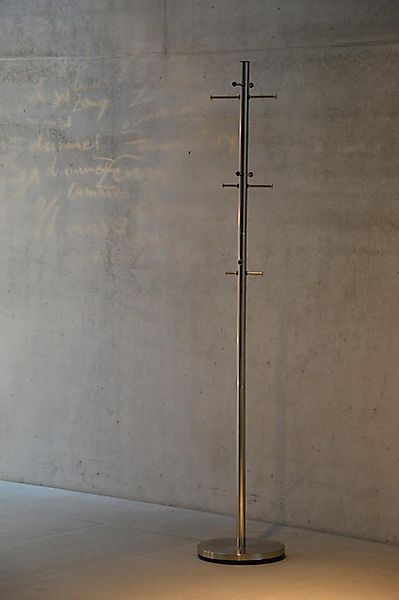 Fiam Garderobenständer "glasgow", Edelstahloptik, Höhe 174 cm günstig online kaufen