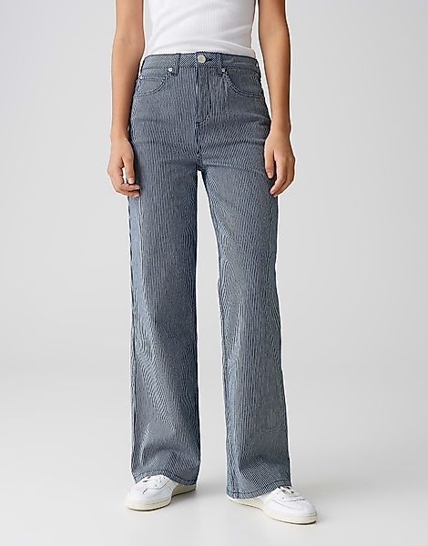 OPUS Weite Jeans MIVY STRIPED High günstig online kaufen