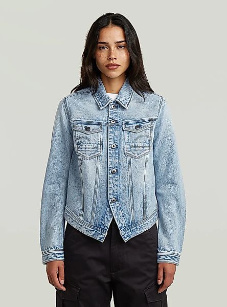 G-STAR Jeansjacke "Pitched Hem Slim Jacke" günstig online kaufen