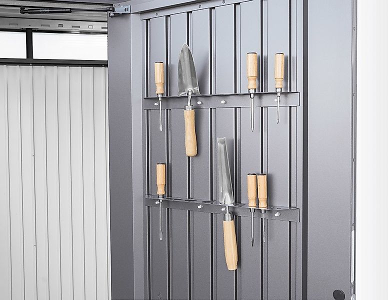 Biohort 2 Werkzeughalter für Highboard Quarzgrau-Metallic günstig online kaufen