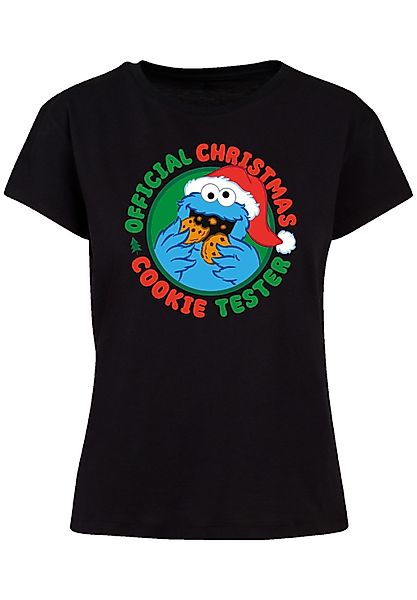 F4NT4STIC T-Shirt "Sesamstrasse Weihnachten Keks Tester", Premium Qualität günstig online kaufen