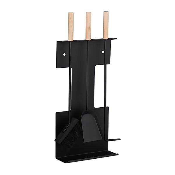 relaxdays Kamingarnitur Kaminbesteck modern 4-teilig günstig online kaufen