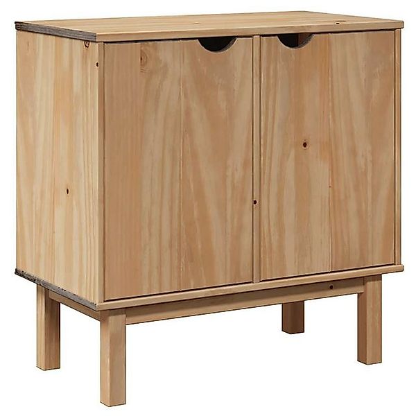 vidaXL Aktenschrank Flurschrank OTTA 75x40x75 cm Massivholz Kiefer günstig online kaufen