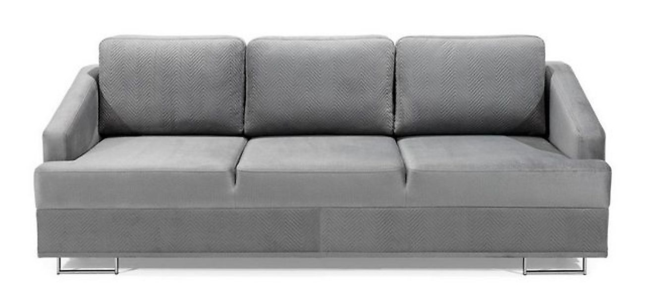 Xlmoebel Sofa Neue Wohnlandschaft mit Stoffpolsterung für drei Personen - b günstig online kaufen