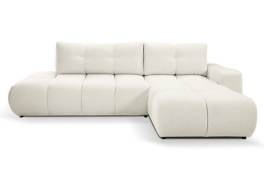 MOEBLO Ecksofa Sohan, L-förmige Wohnlandschaft mit Schlaffunktion & Bettkas günstig online kaufen