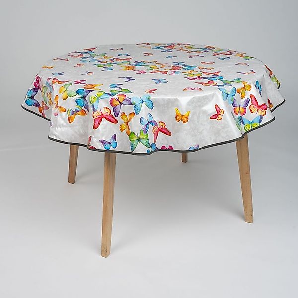 laro Tischdecke 140cm runde Tischdecke mit günstig online kaufen