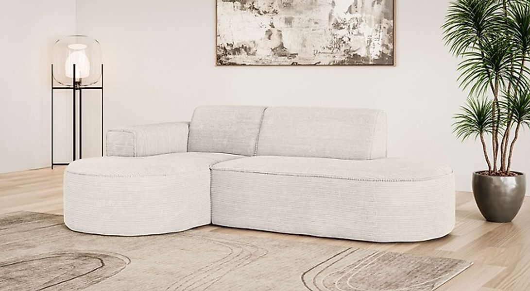 OTTO home Ecksofa »ADELLA Design-Sofa mit Recamiere rechts/links, 248/159/7 günstig online kaufen