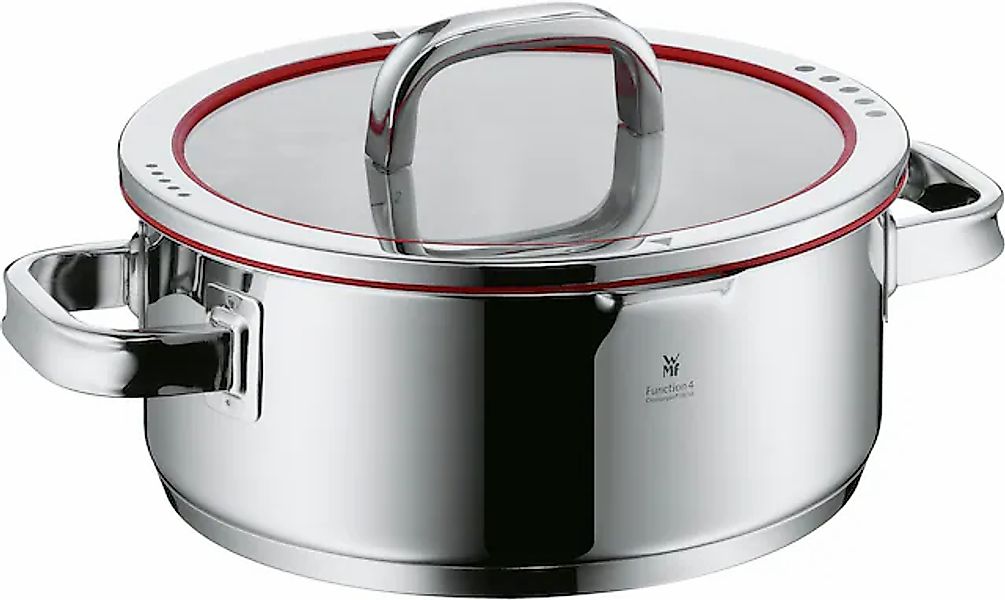 WMF Bratentopf »Function 4«, Cromargan® Edelstahl Rostfrei 18/10, (2 tlg.), günstig online kaufen