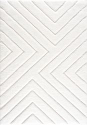 my home Hochflor-Teppich "Fiori" rechteckig 43 mm Höhe mit handgearbeitetem günstig online kaufen