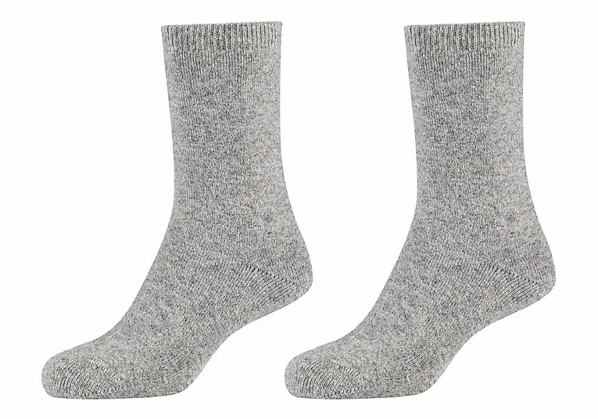Camano Socken "warm & cozy", (2 Paar), CREW SOCKS günstig online kaufen