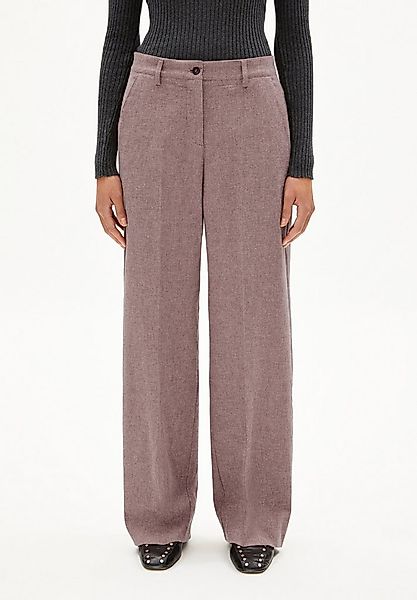 Armedangels Stoffhose LEANDRAA HANDAAS Webhose aus Bio-Baumwoll Mix (Mid wa günstig online kaufen
