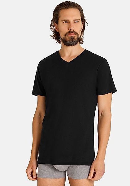 Camano T-Shirt "comfort", (2er Pack), mit V-Ausschnitt günstig online kaufen