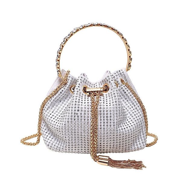 Coonoor Clutch Abendtasche für Damen Handtaschen, Bling Kristall Strass Gel günstig online kaufen