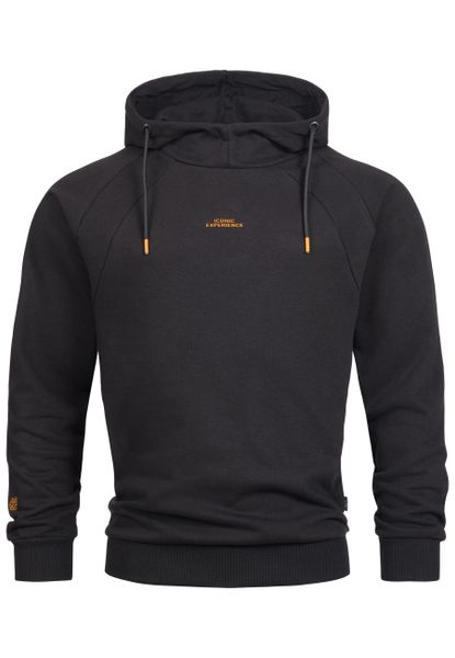 Indicode Kapuzenpullover INVir mit kurzem Schalkragen günstig online kaufen