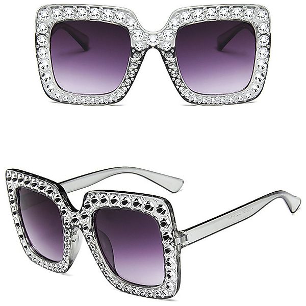 autolock Sonnenbrille Kristall Sonnenbrille Damen, Square günstig online kaufen