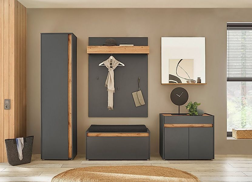 Home affaire Garderoben-Set GIRON/CiTY, moderne Garderobe, Komplettset mit günstig online kaufen