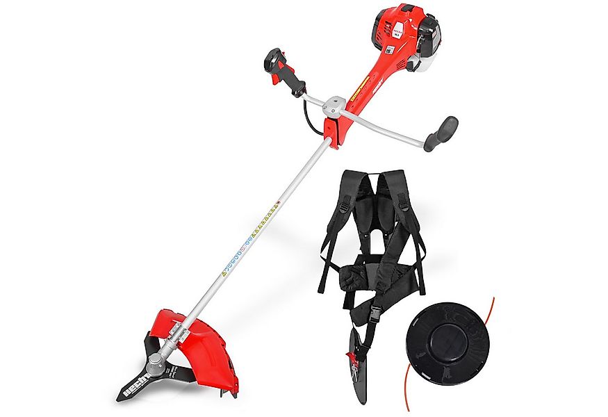 Hecht Benzin-Freischneider mit Tragegurt 3,1 PS, Auftipp-Automatik mit Fade günstig online kaufen