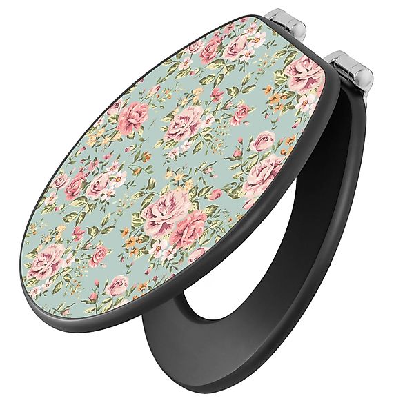 Banjado Anthrazit Toilettendeckel Mit Absenkautomatik WC-Sitz Soft Close Hy günstig online kaufen