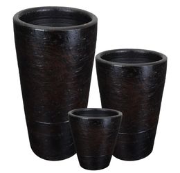 tegawo Übertopf Keramik-Vase Lava-Conica, konisch mit günstig online kaufen