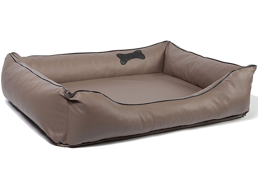 CopcoPet Tierbett Paco Hundebett Mocca L - 90 x 70 cm Schaumstoff - Kissen günstig online kaufen