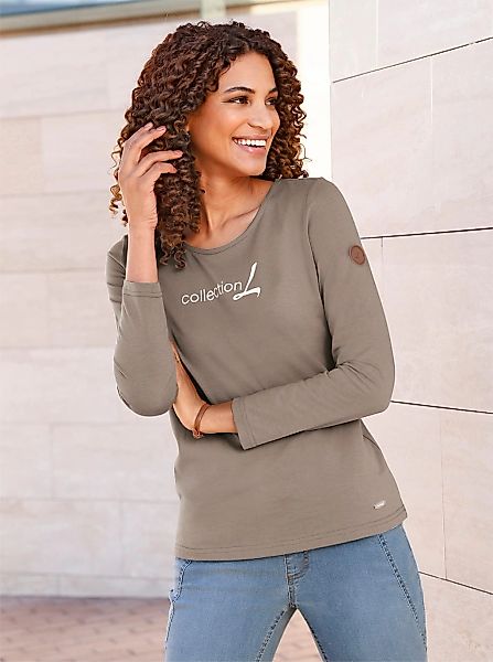 Casual Looks Langarmshirt "Shirt", (1 tlg.) günstig online kaufen