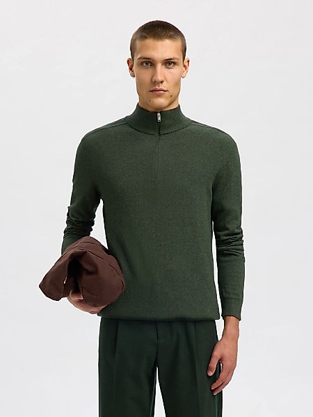 Selected Troyer SLHBERG HALF ZIP CARDIGAN günstig online kaufen
