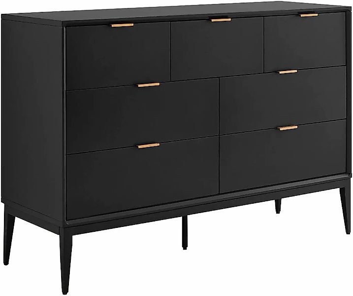 Leonique Kommode "Lavisha" FSC-zertifiziertes Holz kombiniert Melamin, verc günstig online kaufen