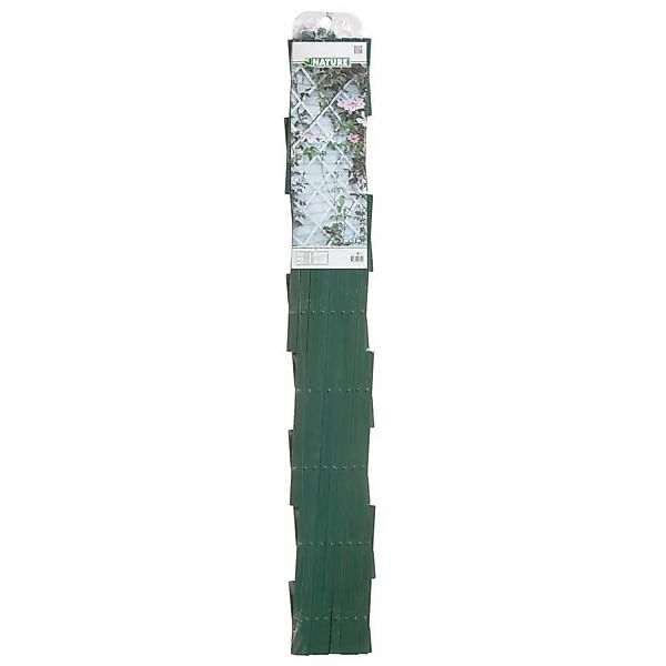 Nature Garten-rankgitter 2 Stk. 100ãâ200 Cm Pvc Grün günstig online kaufen