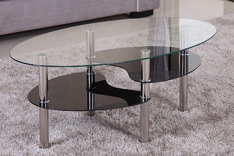 HOOZ Couchtisch HOOZ Couchtisch 98x55cm Klar günstig online kaufen