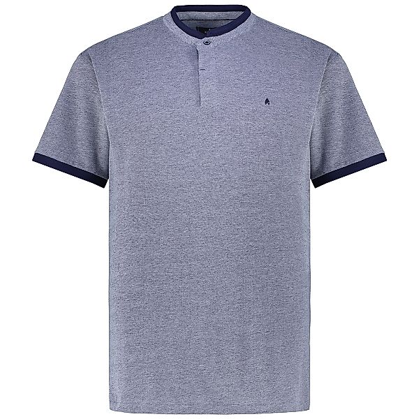 RAGMAN Poloshirt mit Stehkragen Farbe dunkelblau Größe: 5XL günstig online kaufen