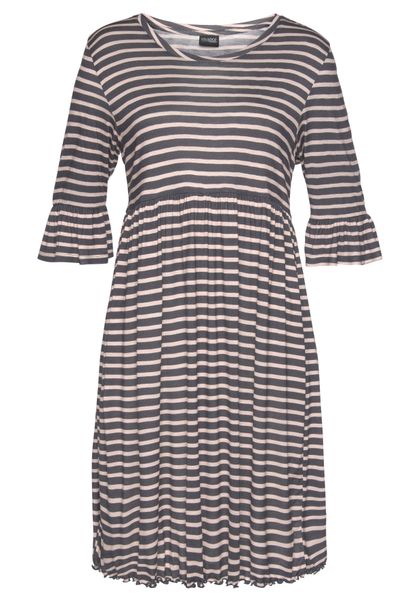 Vivance Dreams Nachthemd mit Kräuselsäumen günstig online kaufen