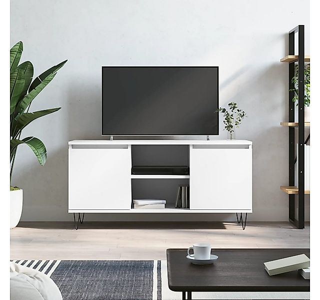 vidaXL TV-Schrank TV-Schrank Weiß 104x35x50 cm Spanplatte günstig online kaufen