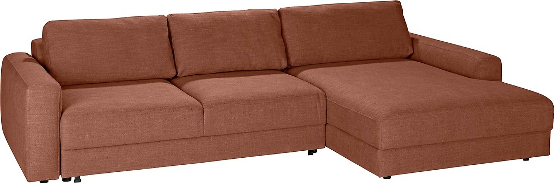 TRENDMANUFAKTUR Ecksofa "Bourbon II, mit extratiefer Sitzfläche und extrabr günstig online kaufen