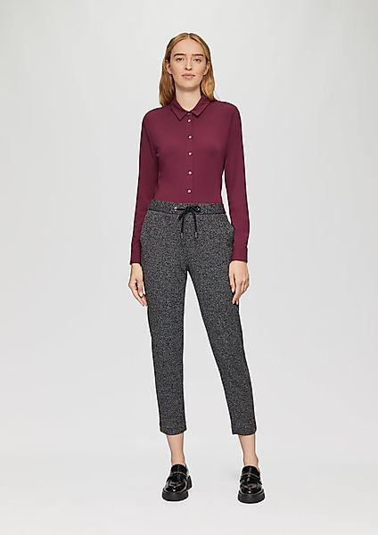 s.Oliver BLACK LABEL 7/8-Hose Jogpants mit günstig online kaufen